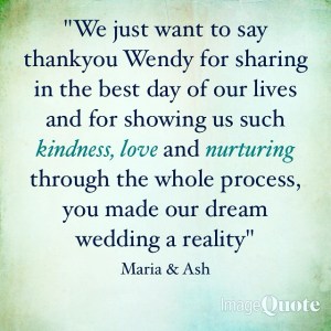 Ash &amp; Maria Review Quote